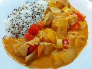 Thai Curry mit Quinoa-Reis - hauptsacheesschmeckt