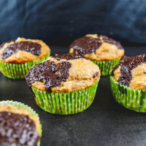 Rezept für schnelle Bananenmuffins ohne Zucker