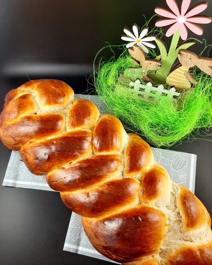 Striezel mit Honig - köstlicher Hefezopf einfaches Rezept hauptsacheesschmeckt