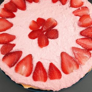 Erdbeertarte mit Topfen von hauptsacheesschmeckt