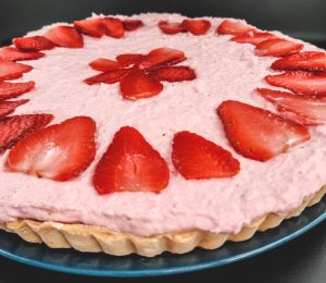 Erdbeertarte mit Quark von hauptsacheesschmeckt