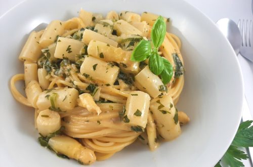 Spargel Parmesan Pasta