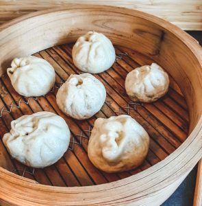 Rezept für Baozi - gedämpfte chinesische Teigtaschen