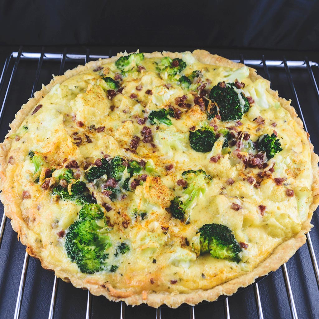 Karfiol Brokkoli Quiche | Hauptsache, es schmeckt!