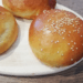 Burger Brötchen mit Sesam