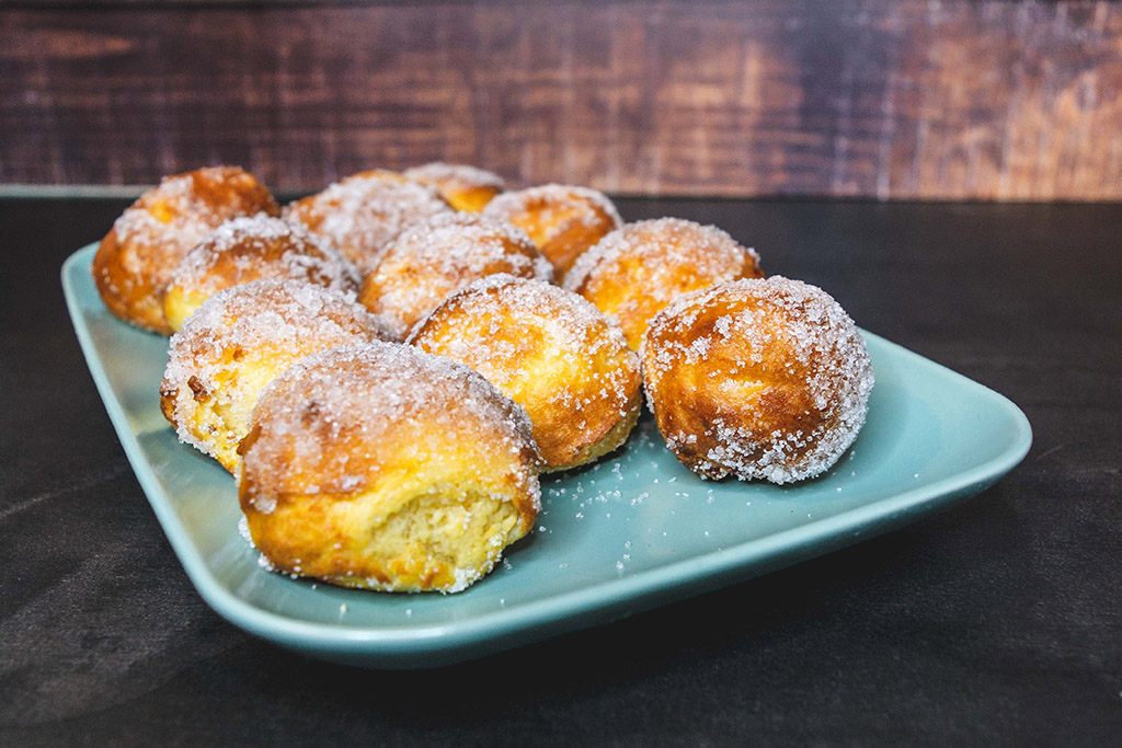 Topfenbällchen aus der Heißluftfritteuse - einfaches Rezept